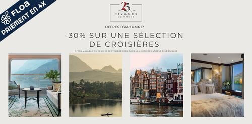 Rivages du Monde : Offre automne ! Jusqu'à 30% de réduction !