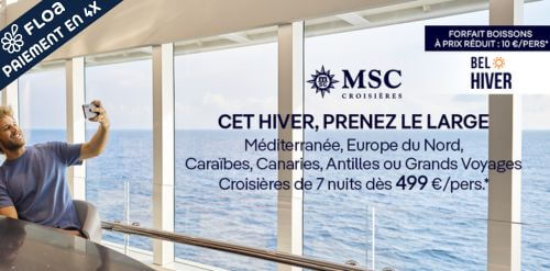 MSC - Offre Bel Hiver 26-27 !
