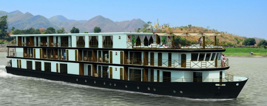 L’Ananda, nouveau bateau de grand luxe