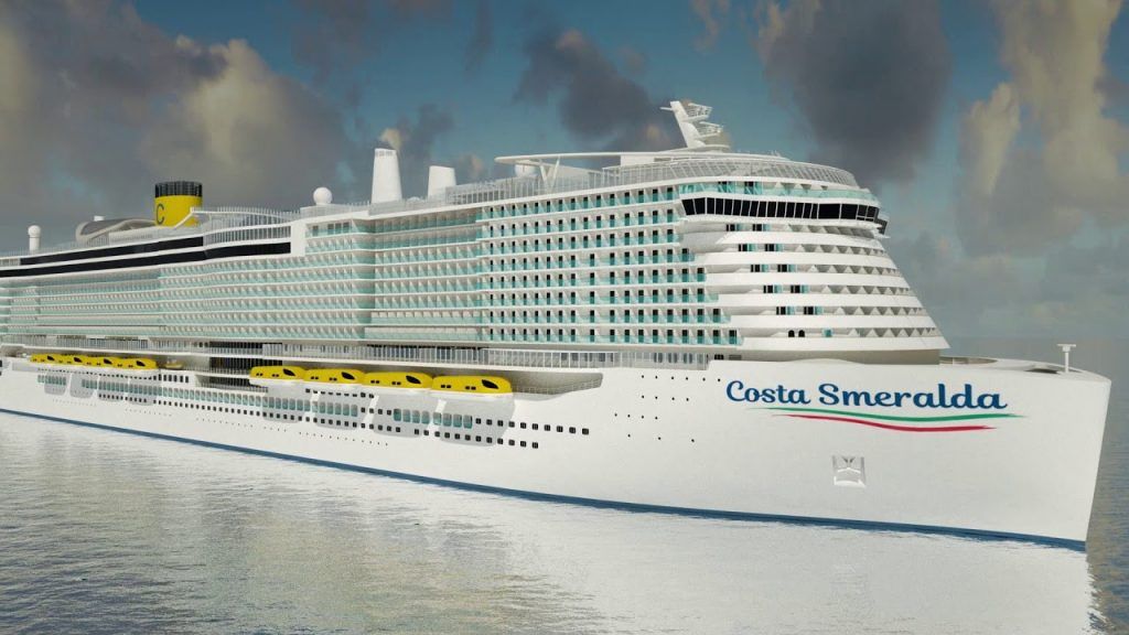 Costa Croisières : le dernier bateau Costa Smeralda