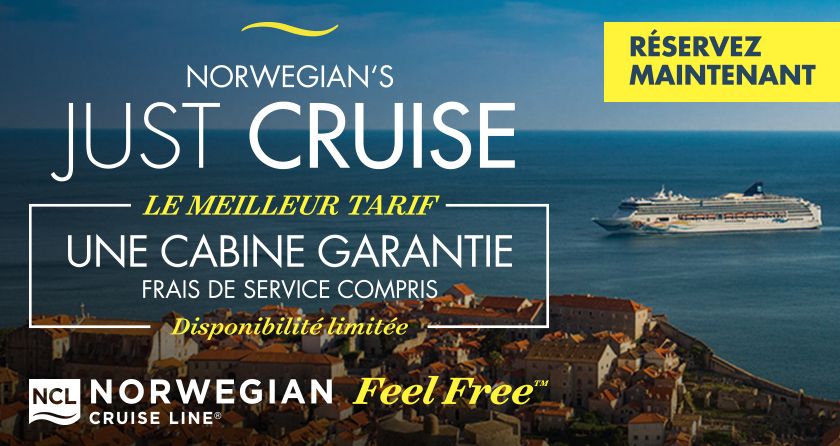 Just Cruise, le tarif attractif signé Norwegian