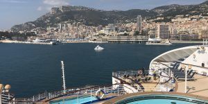 La baie de Monaco vue du Sapphire Princess