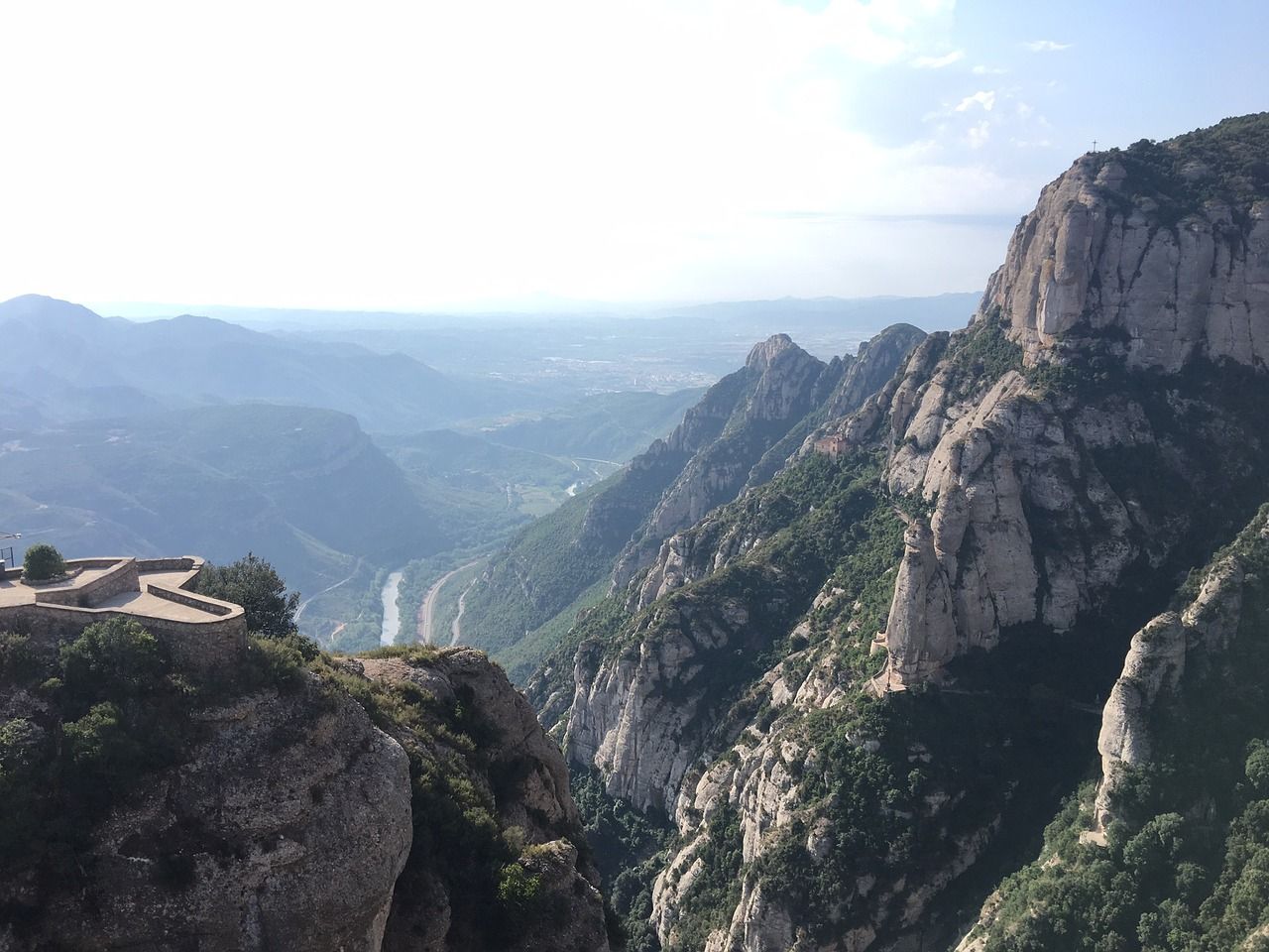 Le massif montagneux Catalan : Montserrat