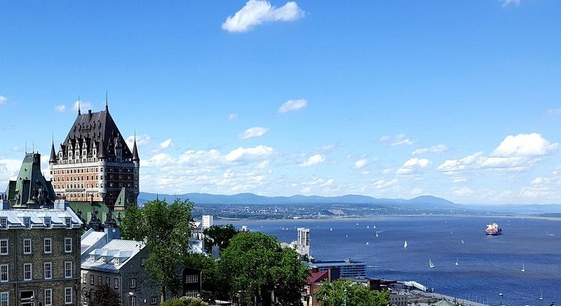 Découvrez le château Frontenac lors de votre croisière au Québec