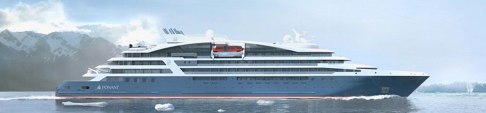 Le Jacques Cartier Ponant, nouveau navire de la flotte PONANT