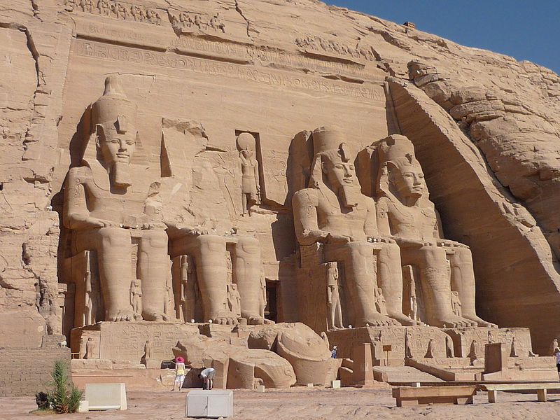 Facade du Temple d’Abou Simbel